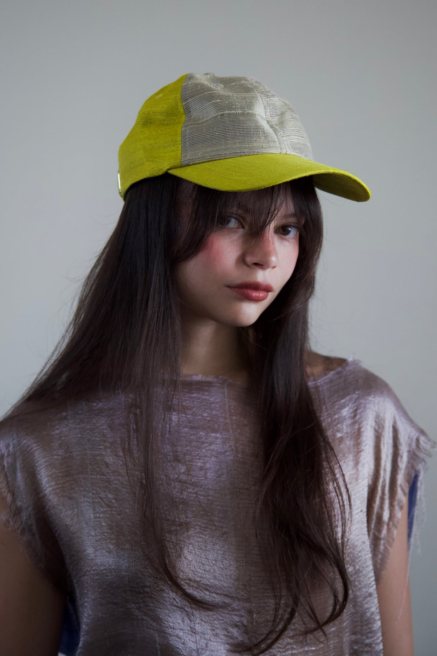 Handwoven Raw Thai Silk Unisex Baseball Cap (15 colorways)