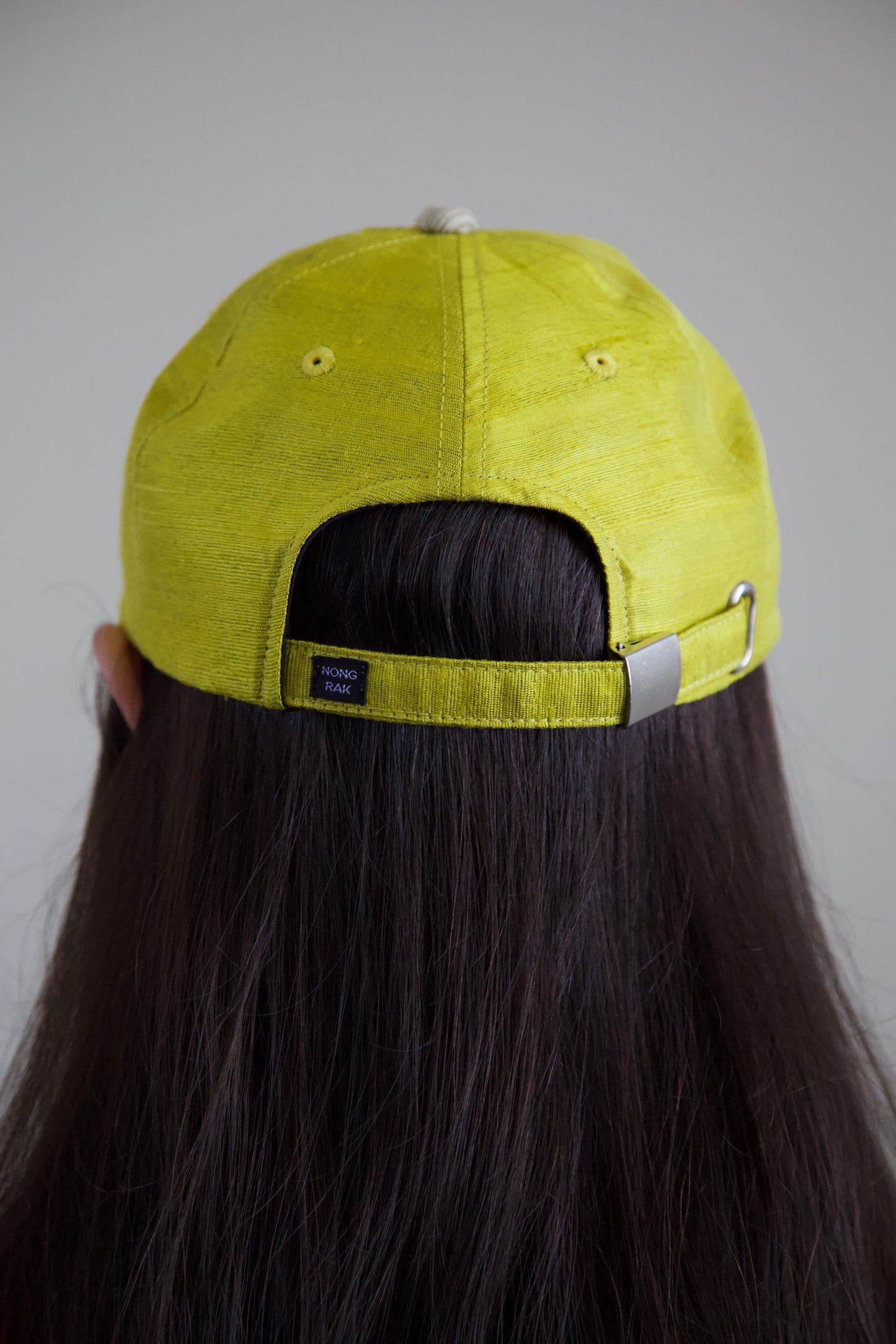 Handwoven Raw Thai Silk Unisex Baseball Cap (15 colorways)