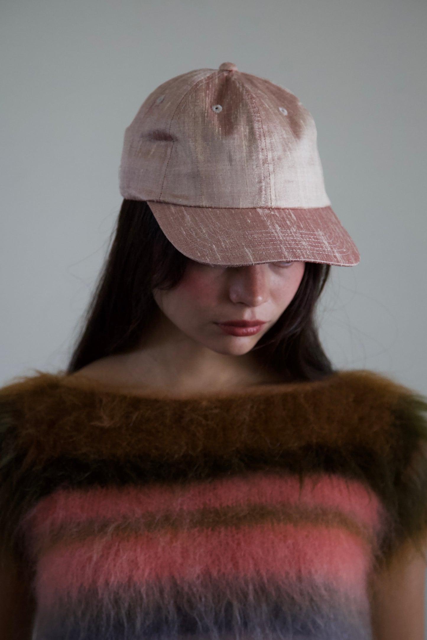 Handwoven Raw Thai Silk Unisex Baseball Cap (15 colorways)