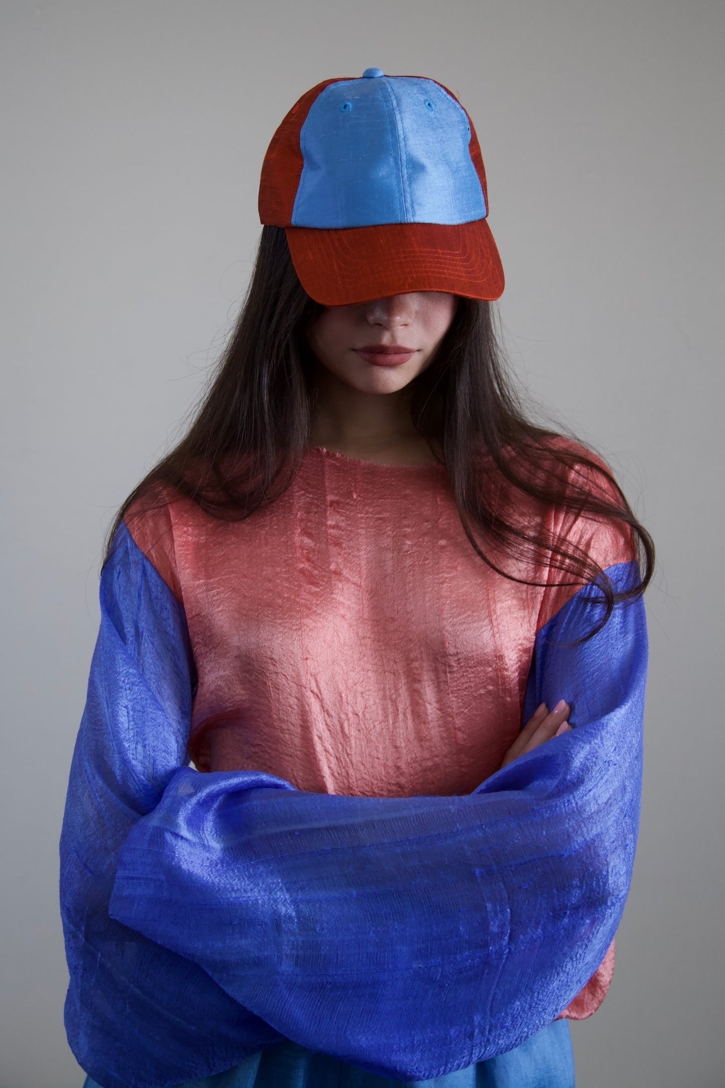 Handwoven Raw Thai Silk Unisex Baseball Cap (15 colorways)