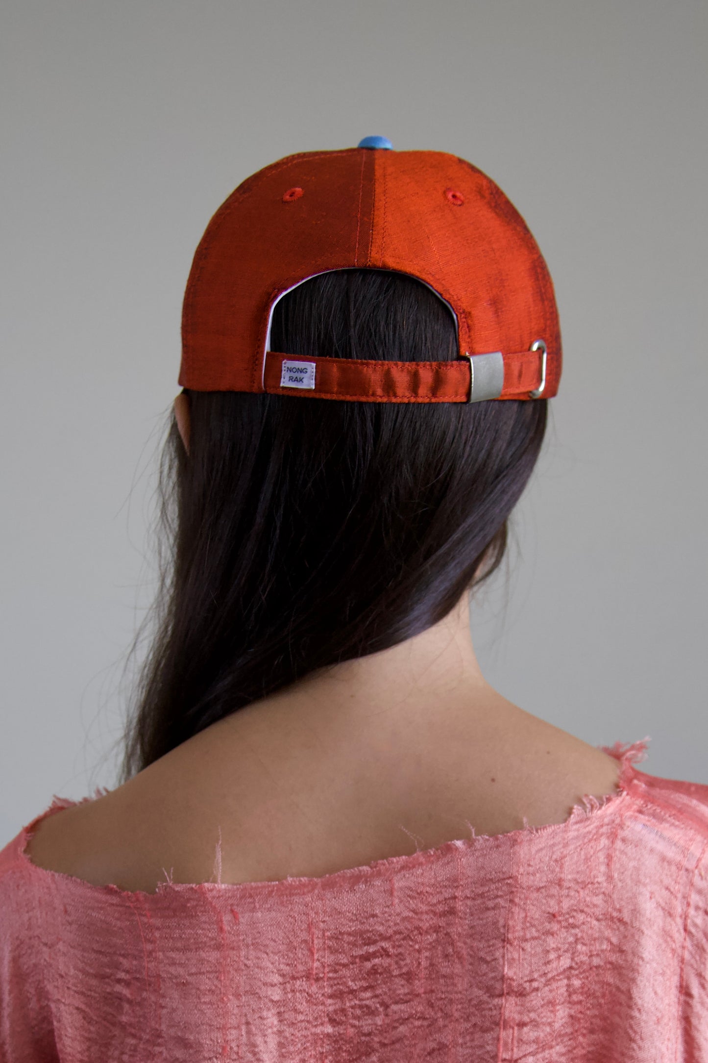 Handwoven Raw Thai Silk Unisex Baseball Cap (15 colorways)