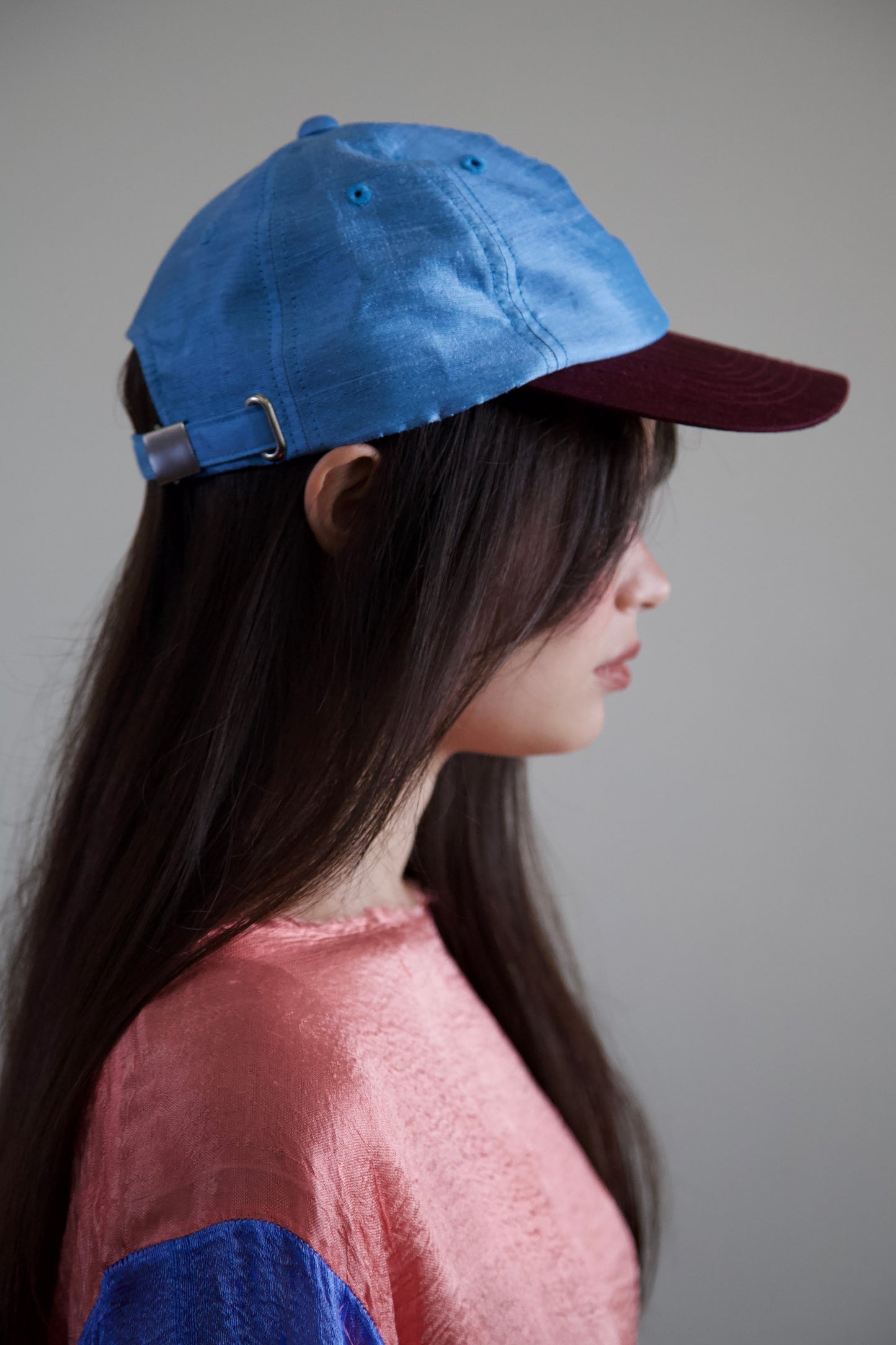 Handwoven Raw Thai Silk Unisex Baseball Cap (15 colorways)