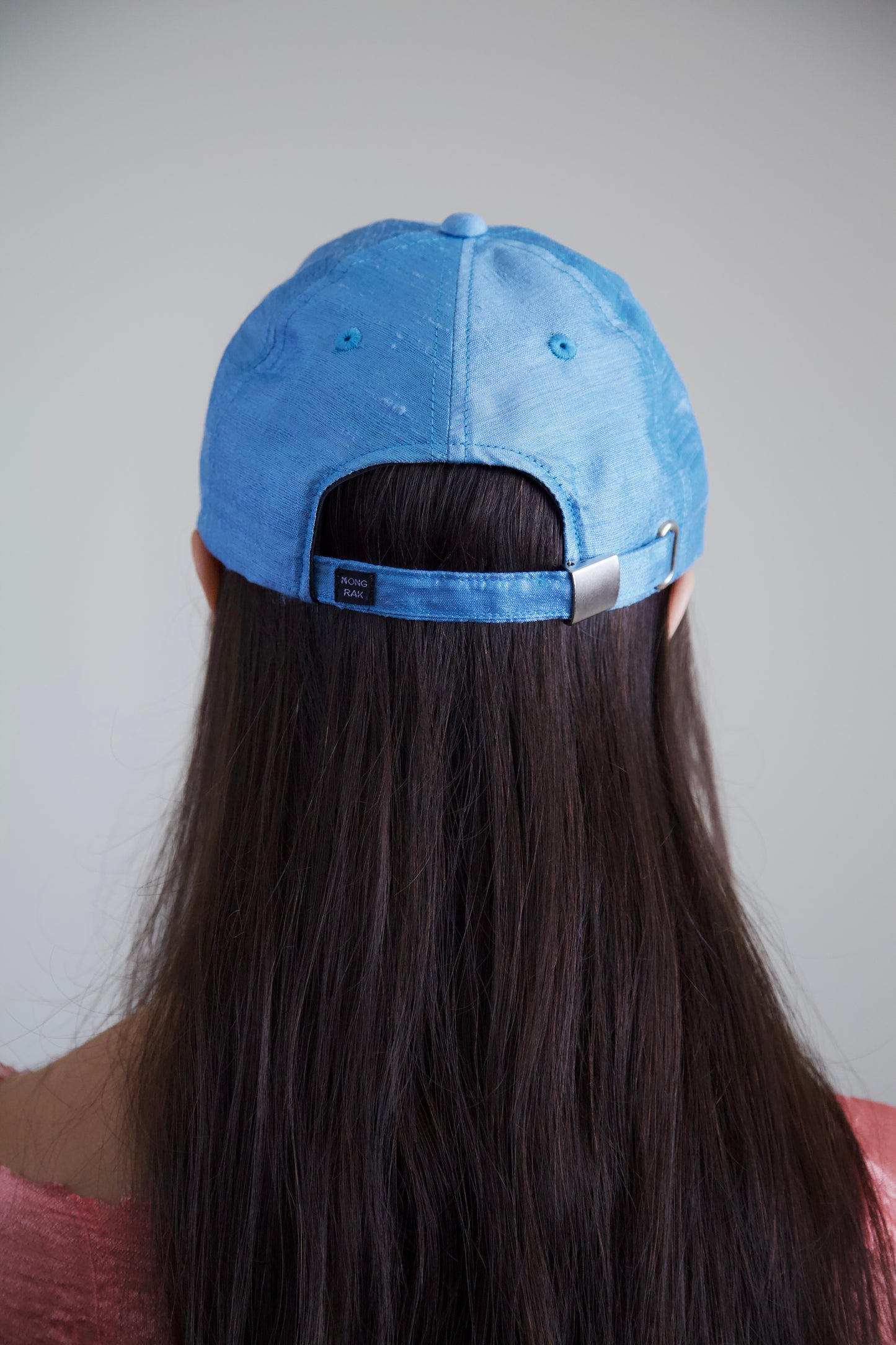 Handwoven Raw Thai Silk Unisex Baseball Cap (15 colorways)