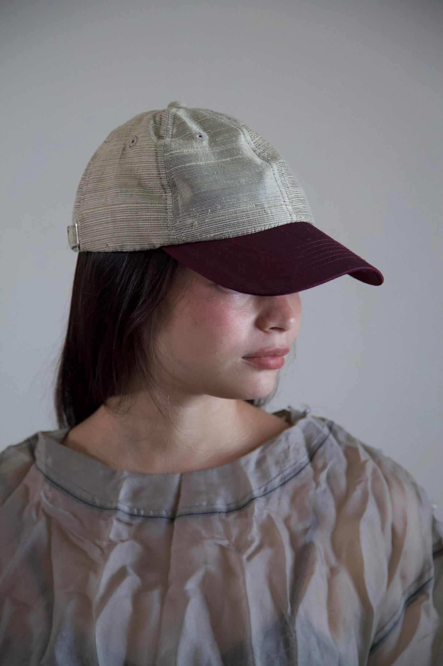 Handwoven Raw Thai Silk Unisex Baseball Cap (15 colorways)