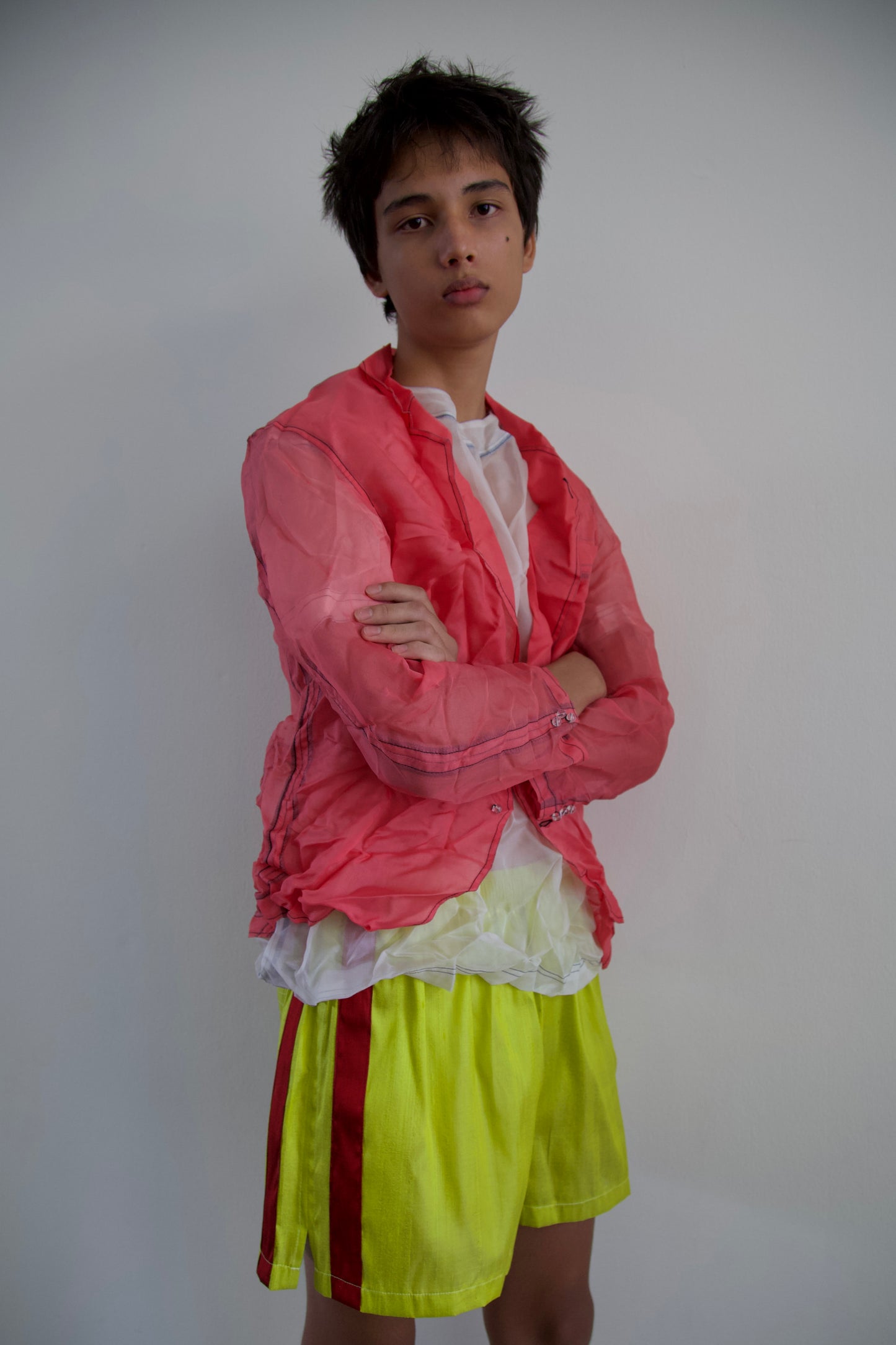 Handwoven Raw Thai Silk Unisex Contrast Shorts (new colorways + sizes!)