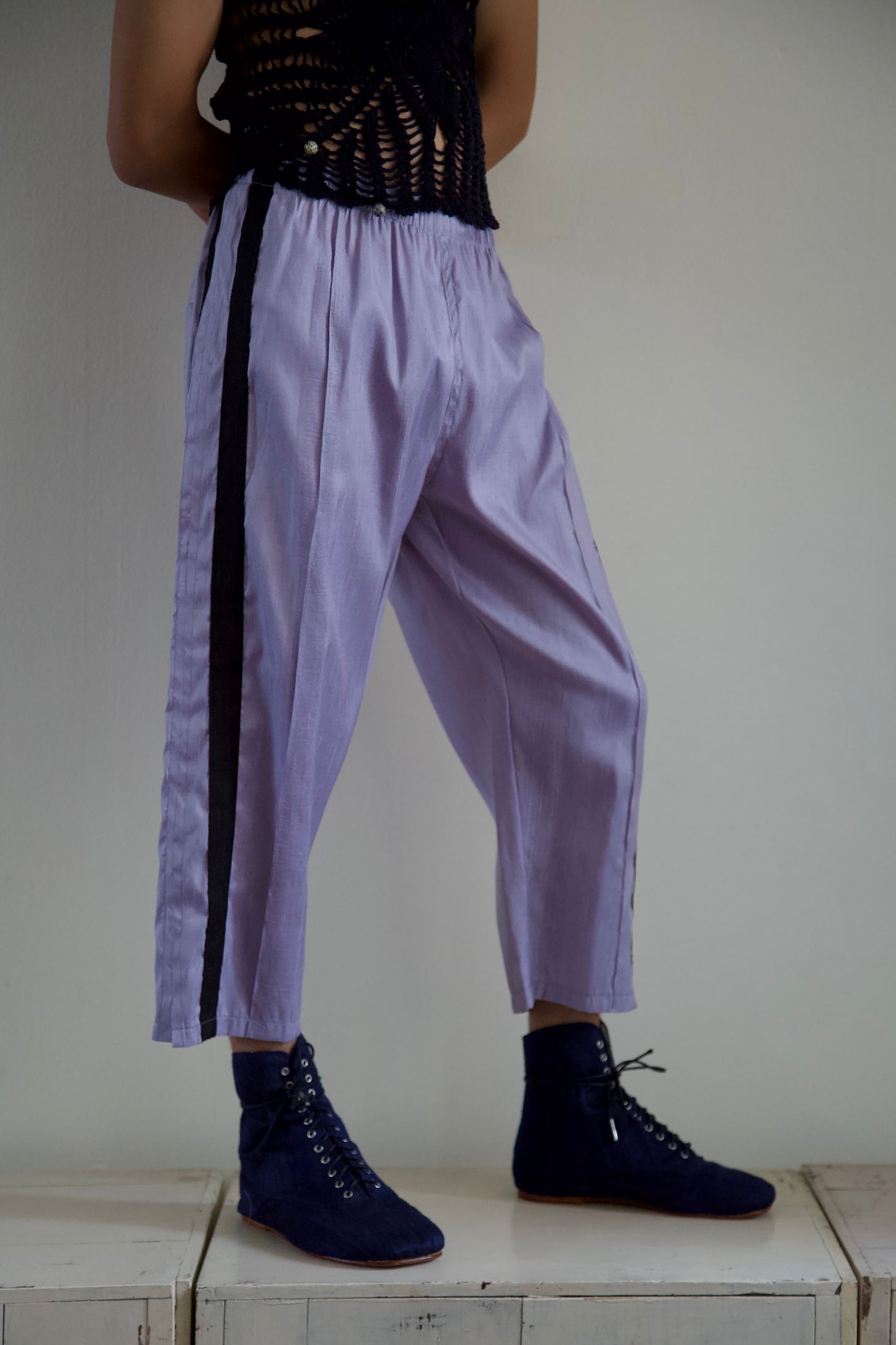Handwoven Raw Thai Silk Unisex Uniform Pants (4 colorways + new size)