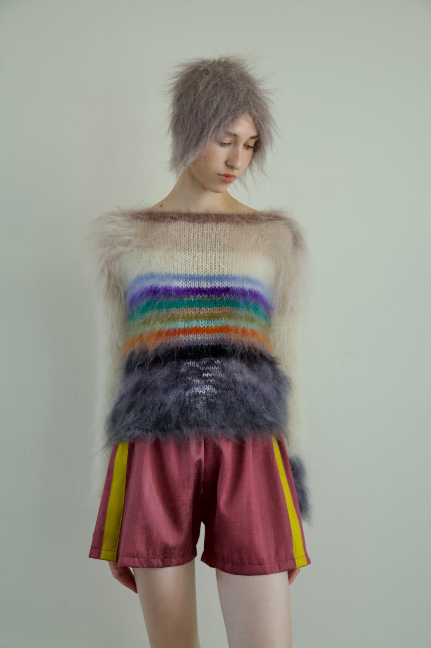 Handwoven Raw Thai Silk Unisex Contrast Shorts (new colorways + sizes!)