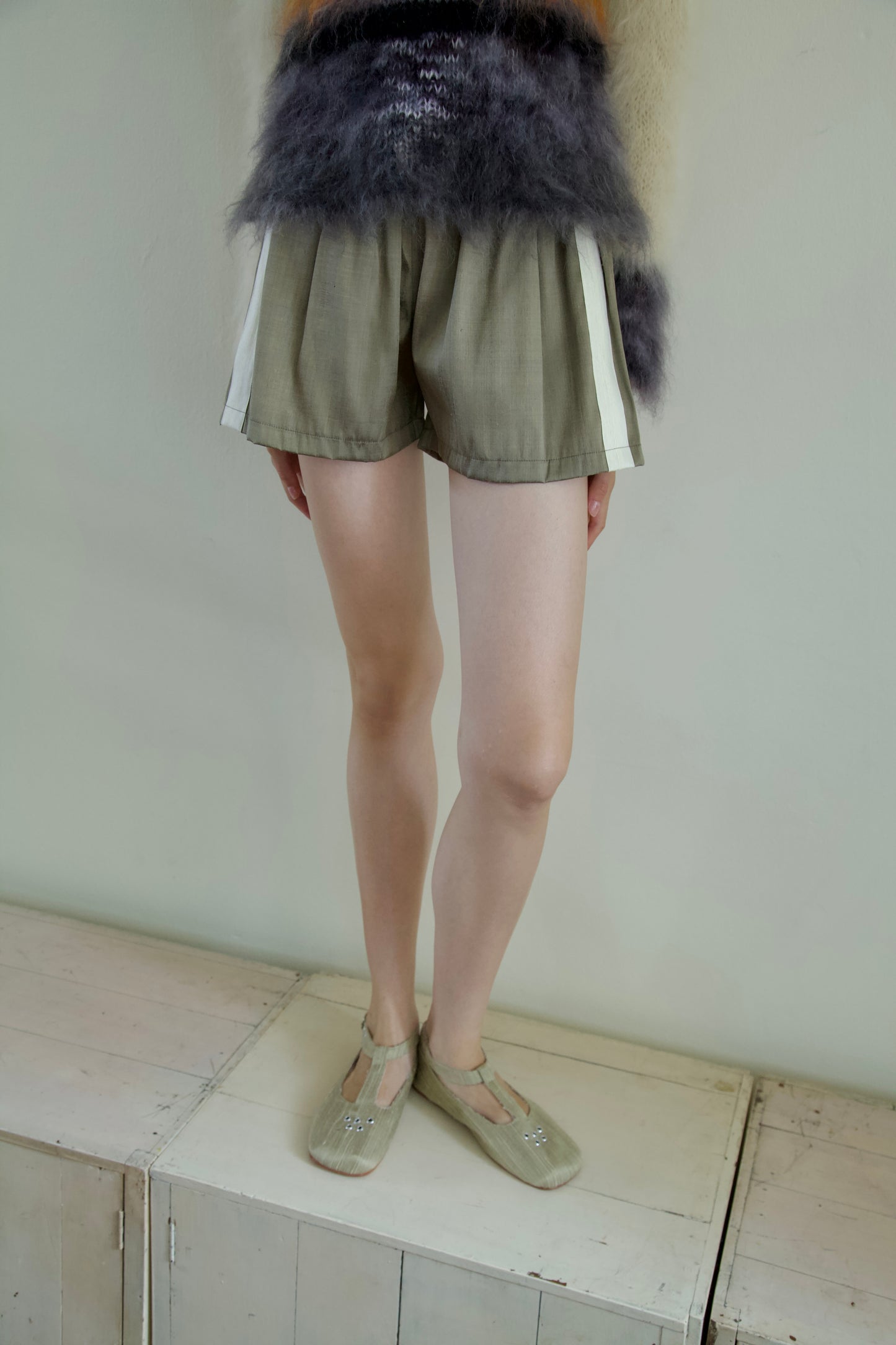 Handwoven Raw Thai Silk Unisex Contrast Shorts (new colorways + sizes!)