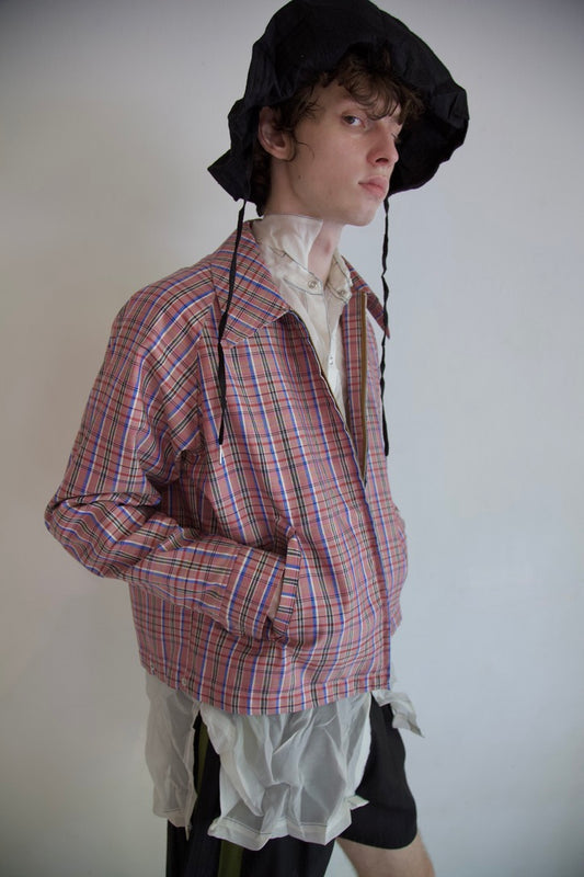 Handwoven Raw Thai Silk Unisex Uniform Jacket (new color-ways!)