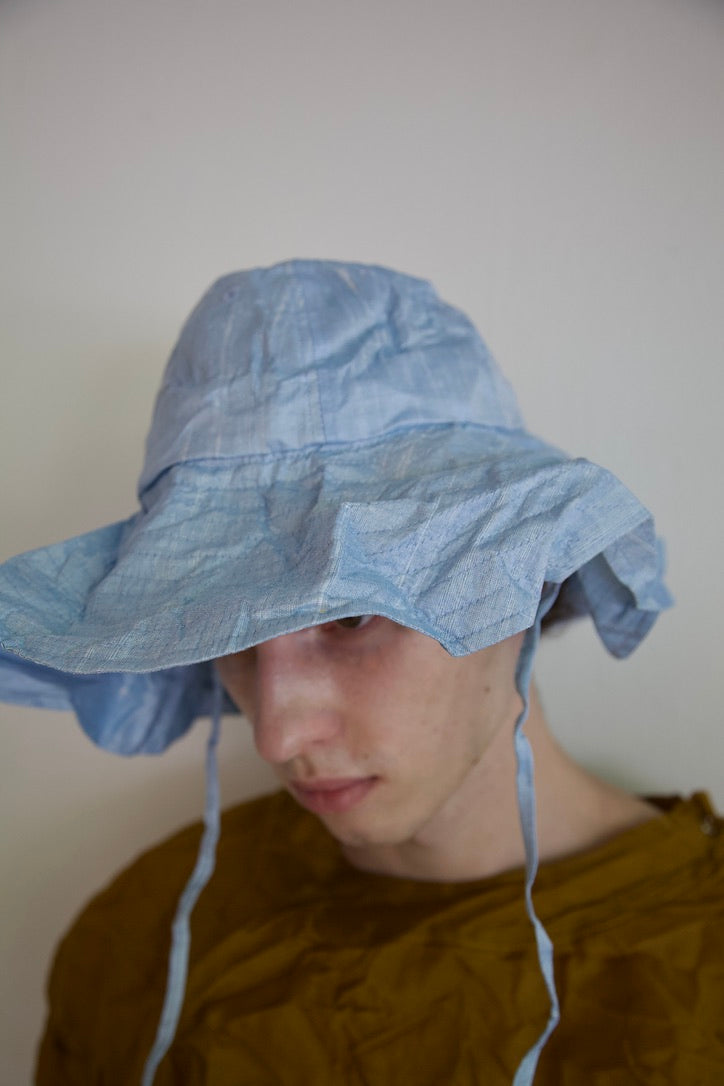 Handwoven Raw Thai Silk Unisex Sun Hat (3 colorways)