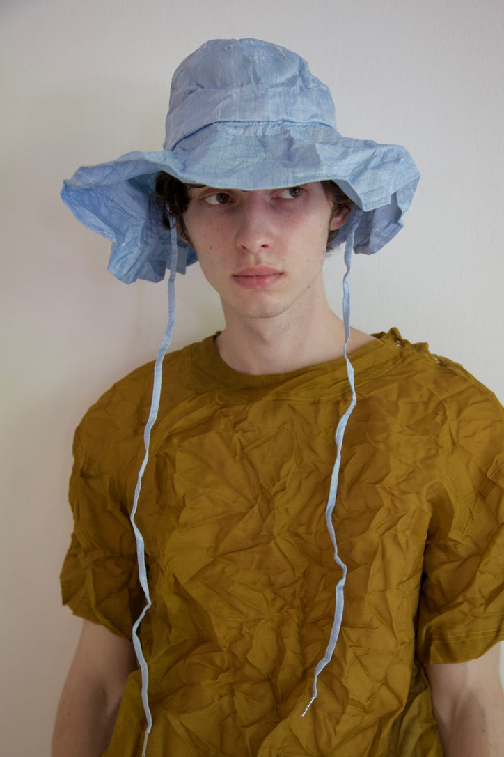 Handwoven Raw Thai Silk Unisex Sun Hat (3 colorways)