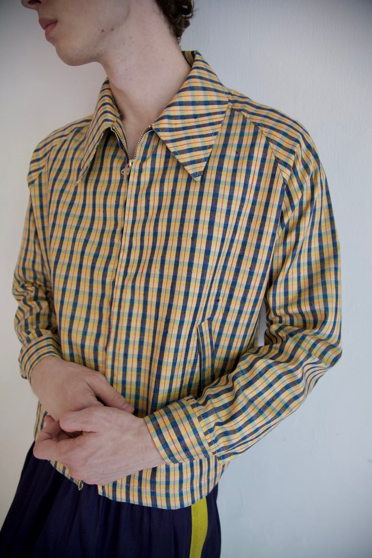 Handwoven Raw Thai Silk Unisex Uniform Jacket (new color-ways!)