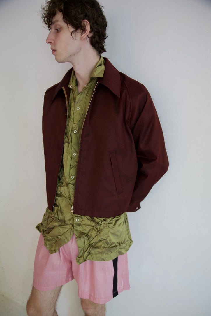 Handwoven Raw Thai Silk Unisex Uniform Jacket (new color-ways!)