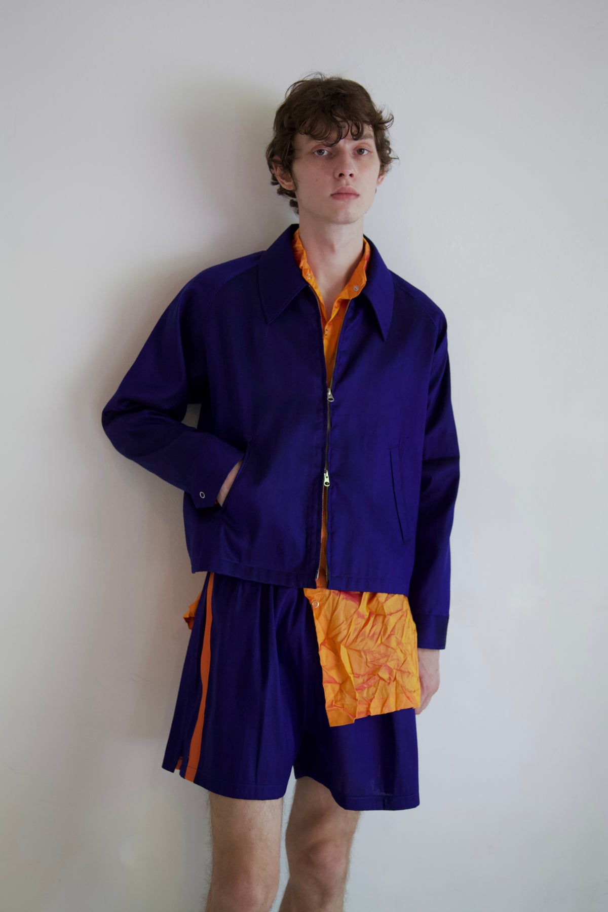 Handwoven Raw Thai Silk Unisex Uniform Jacket (new color-ways!)