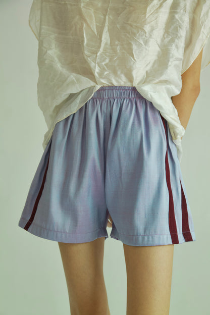 Handwoven Raw Thai Silk Unisex Contrast Shorts (new colorways)
