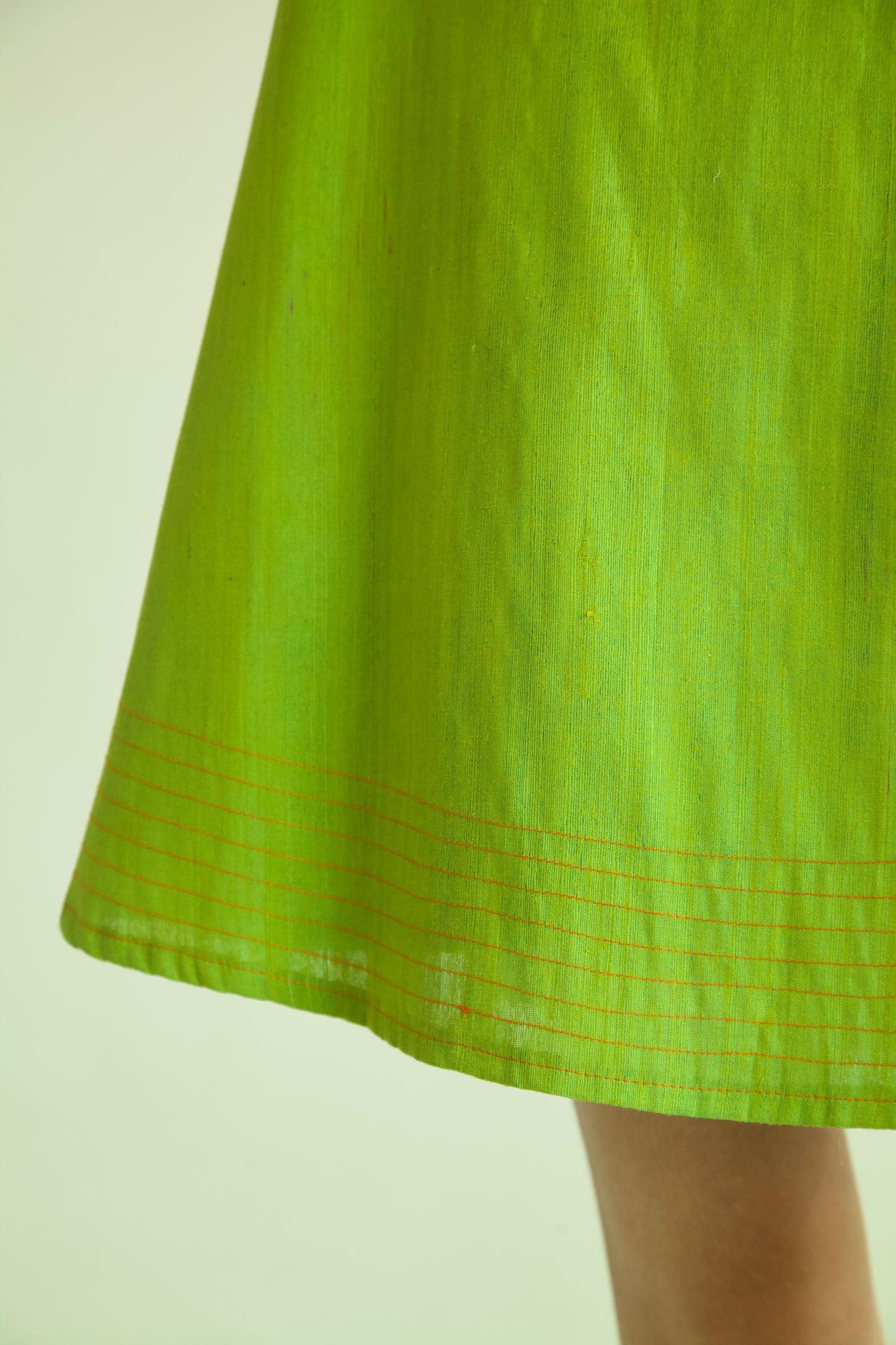 Raw Thai Silk/ Crumpled Mai Kaew Tent Dress (new colorways)