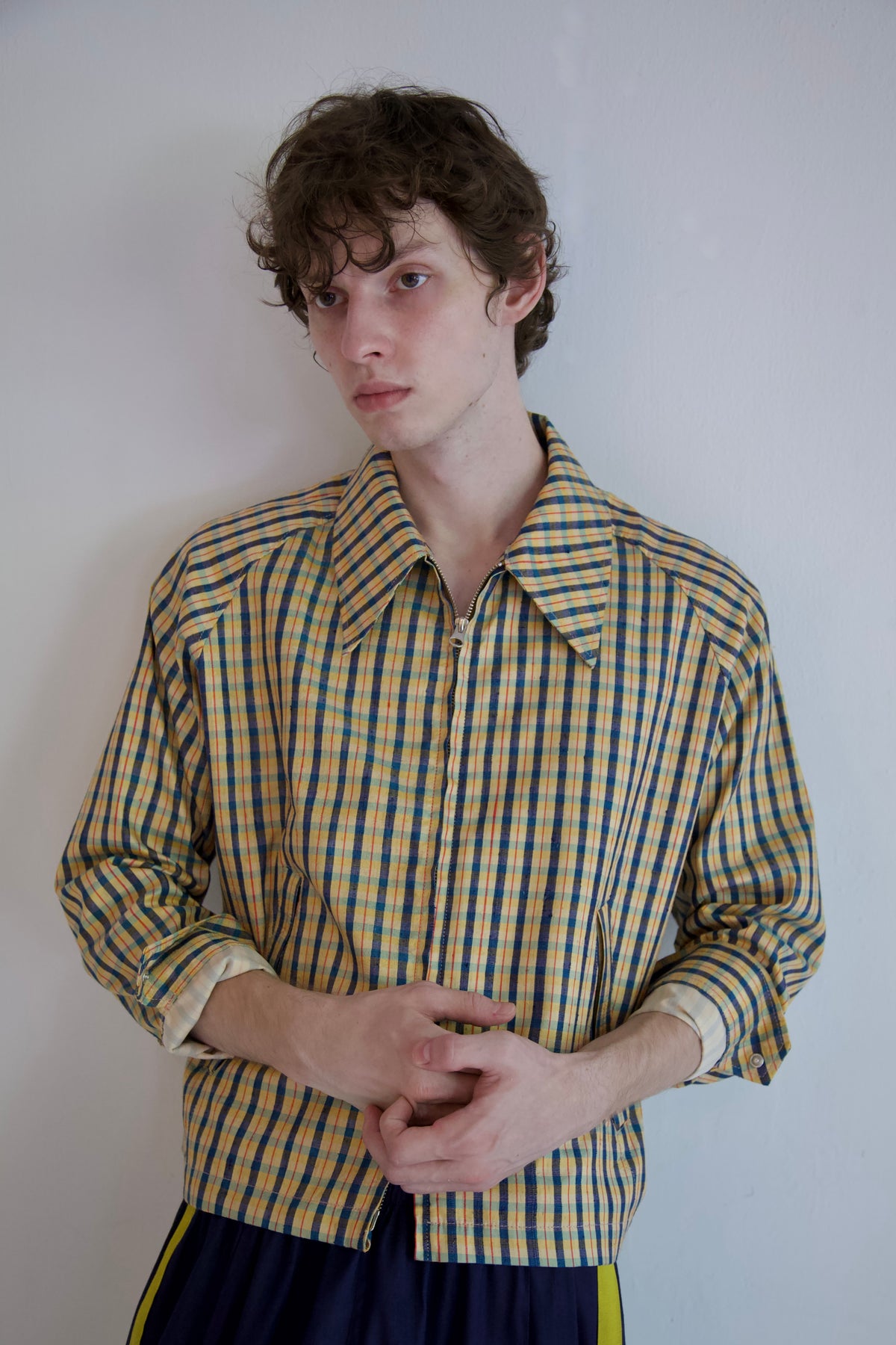 Handwoven Raw Thai Silk Unisex Uniform Jacket (new color-ways!)