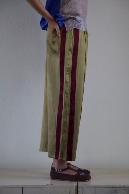 Handwoven Raw Thai Silk Unisex Uniform Pants (4 colorways + new size)
