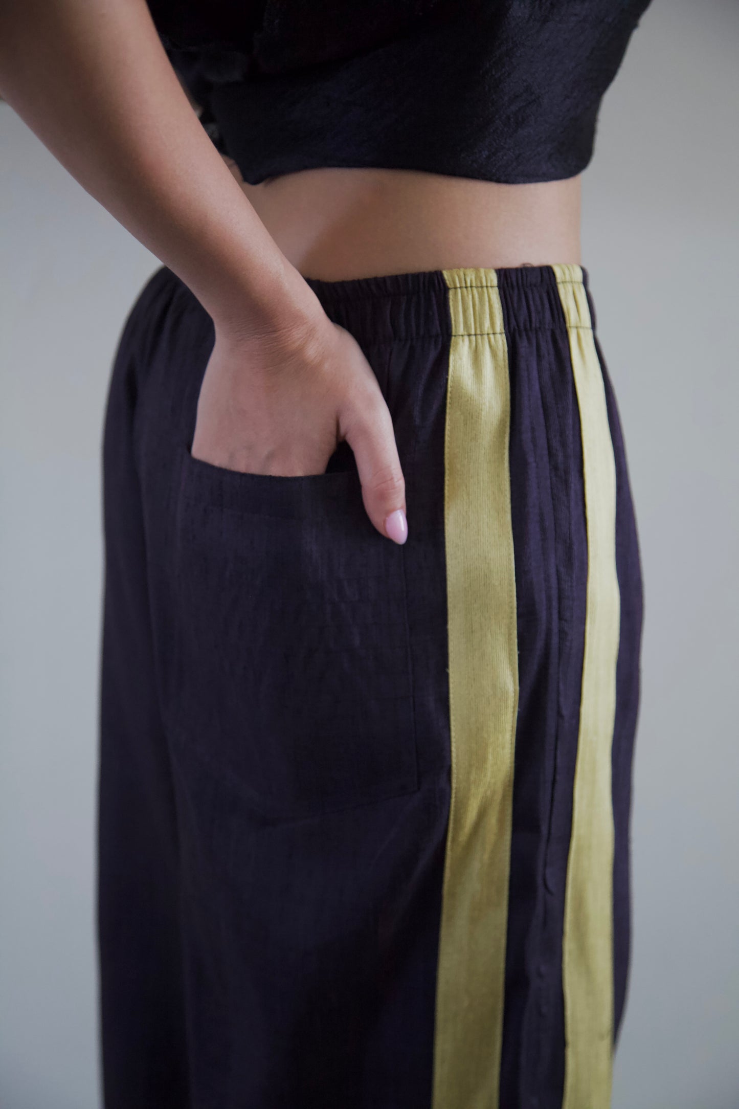 Handwoven Raw Thai Silk Unisex Uniform Pants (4 colorways)