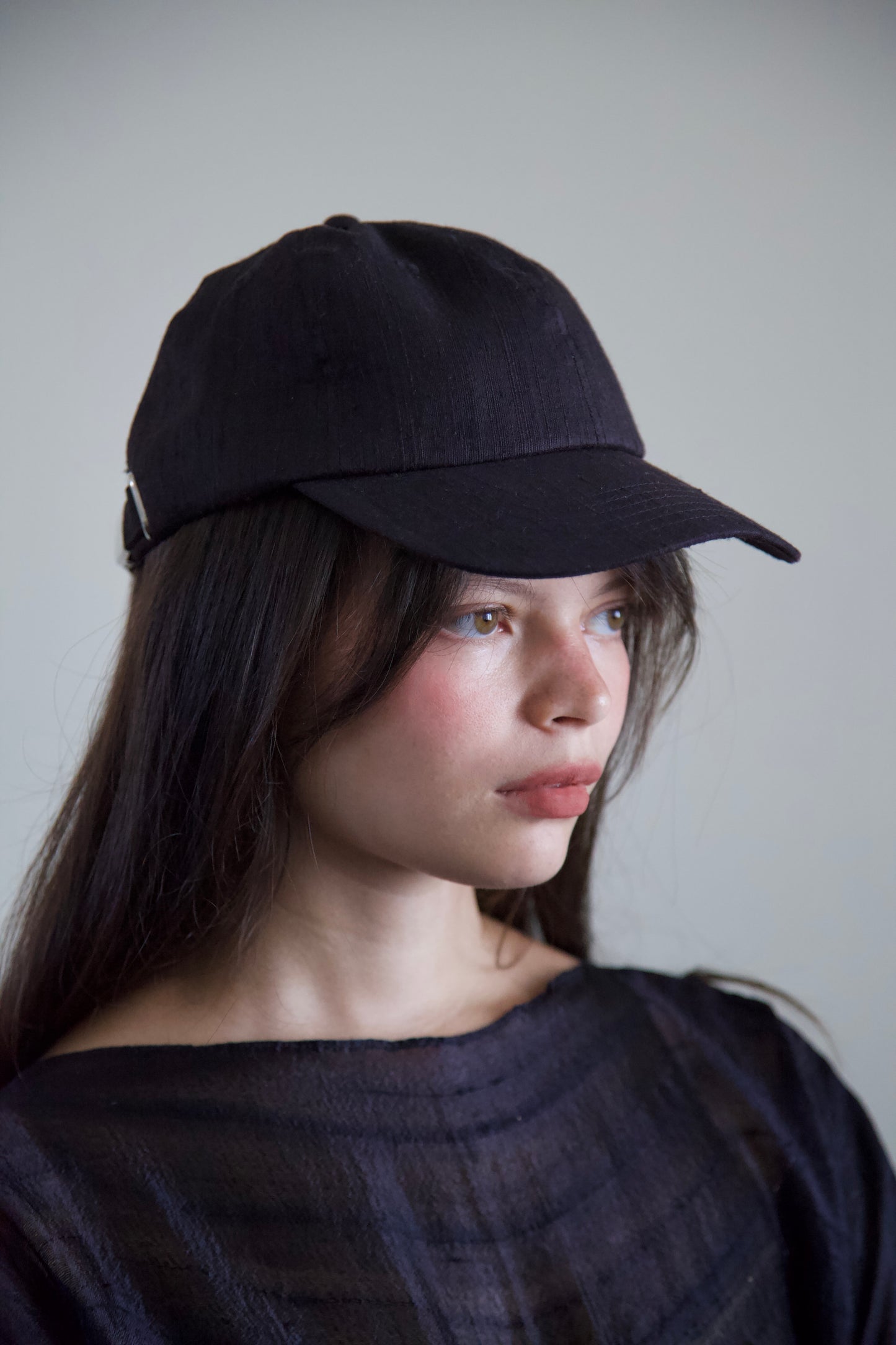 Handwoven Raw Thai Silk Unisex Baseball Cap (15 colorways)