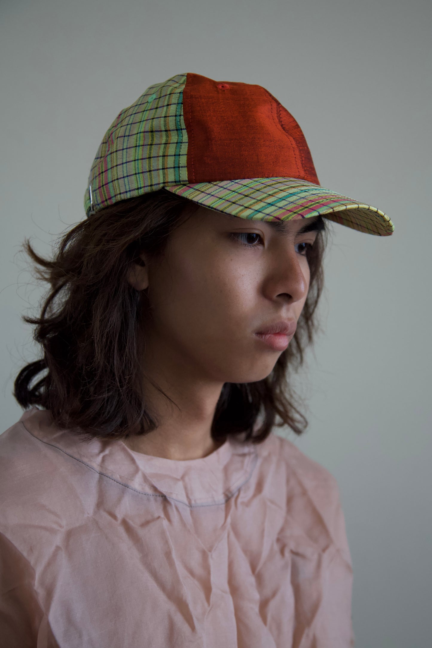 Handwoven Raw Thai Silk Unisex Baseball Cap (15 colorways)