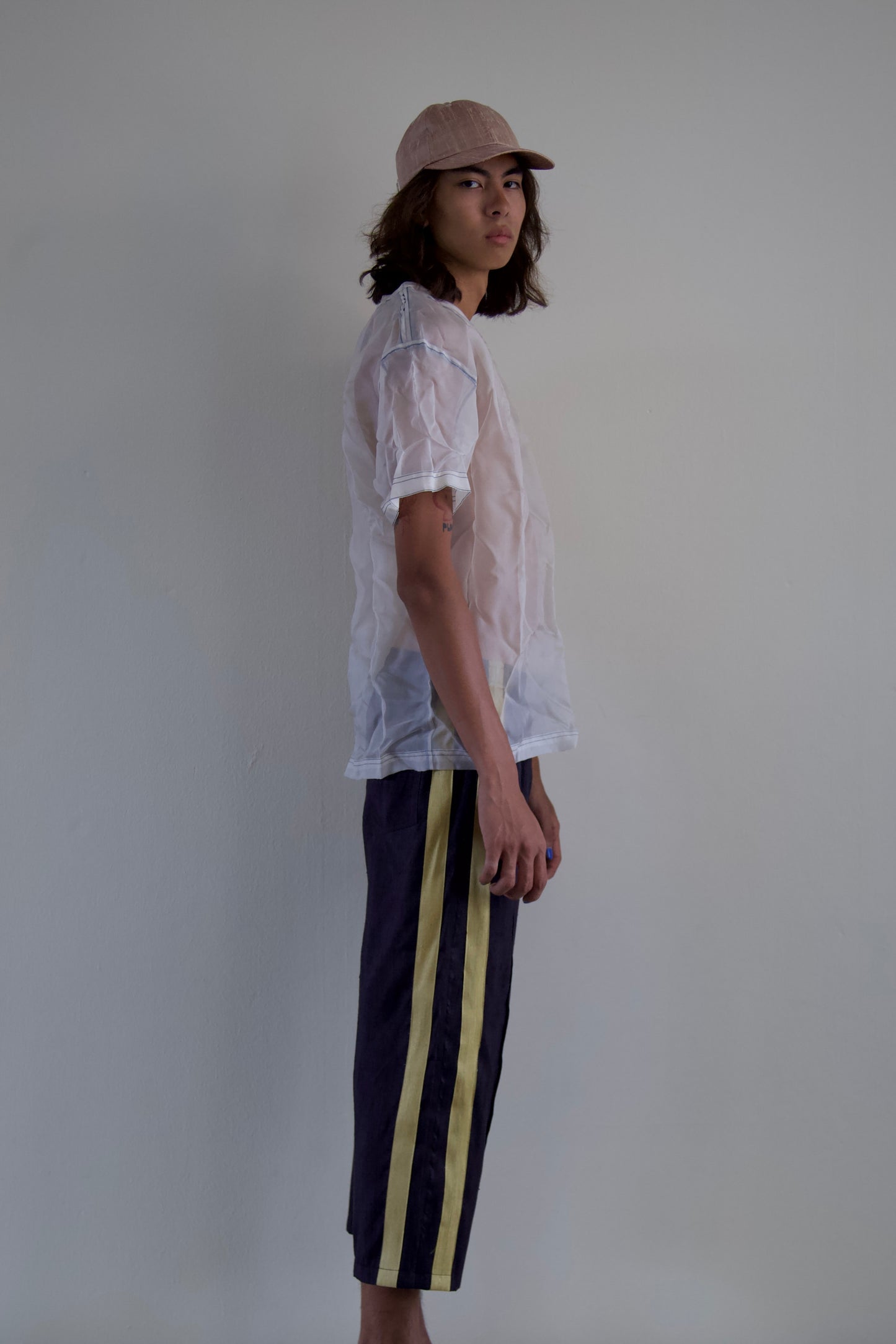 Handwoven Raw Thai Silk Unisex Uniform Pants (4 colorways)