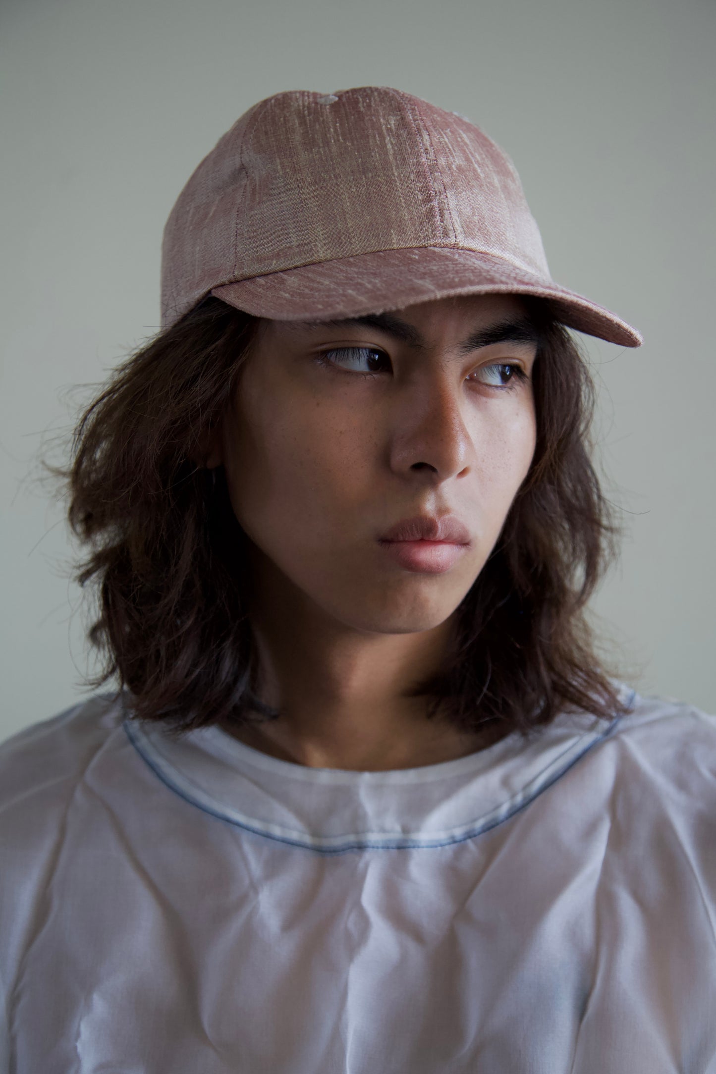 Handwoven Raw Thai Silk Unisex Baseball Cap (15 colorways)