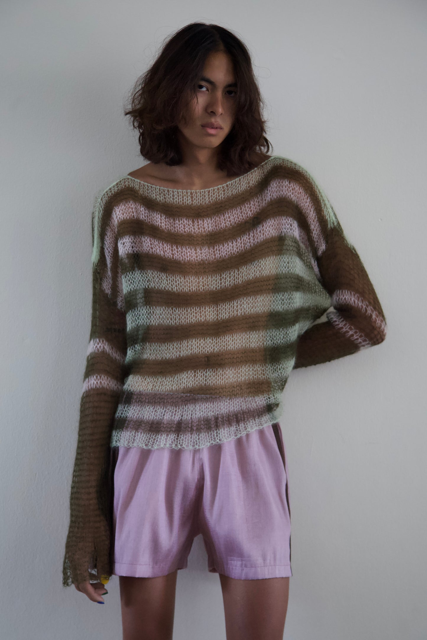 Sheer Lightest Weight Kid Mohair/ Silk Jumper