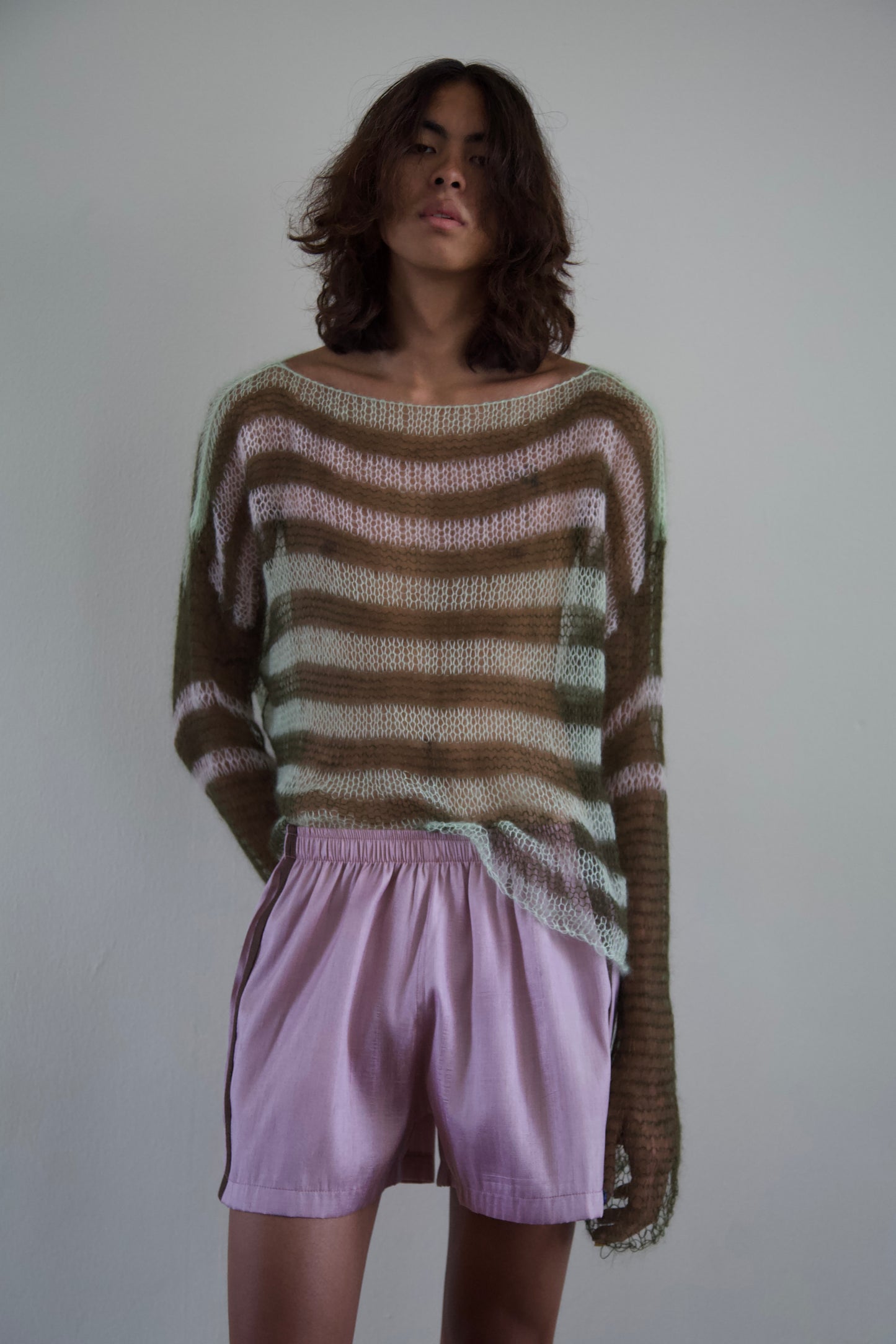 Sheer Lightest Weight Kid Mohair/ Silk Jumper