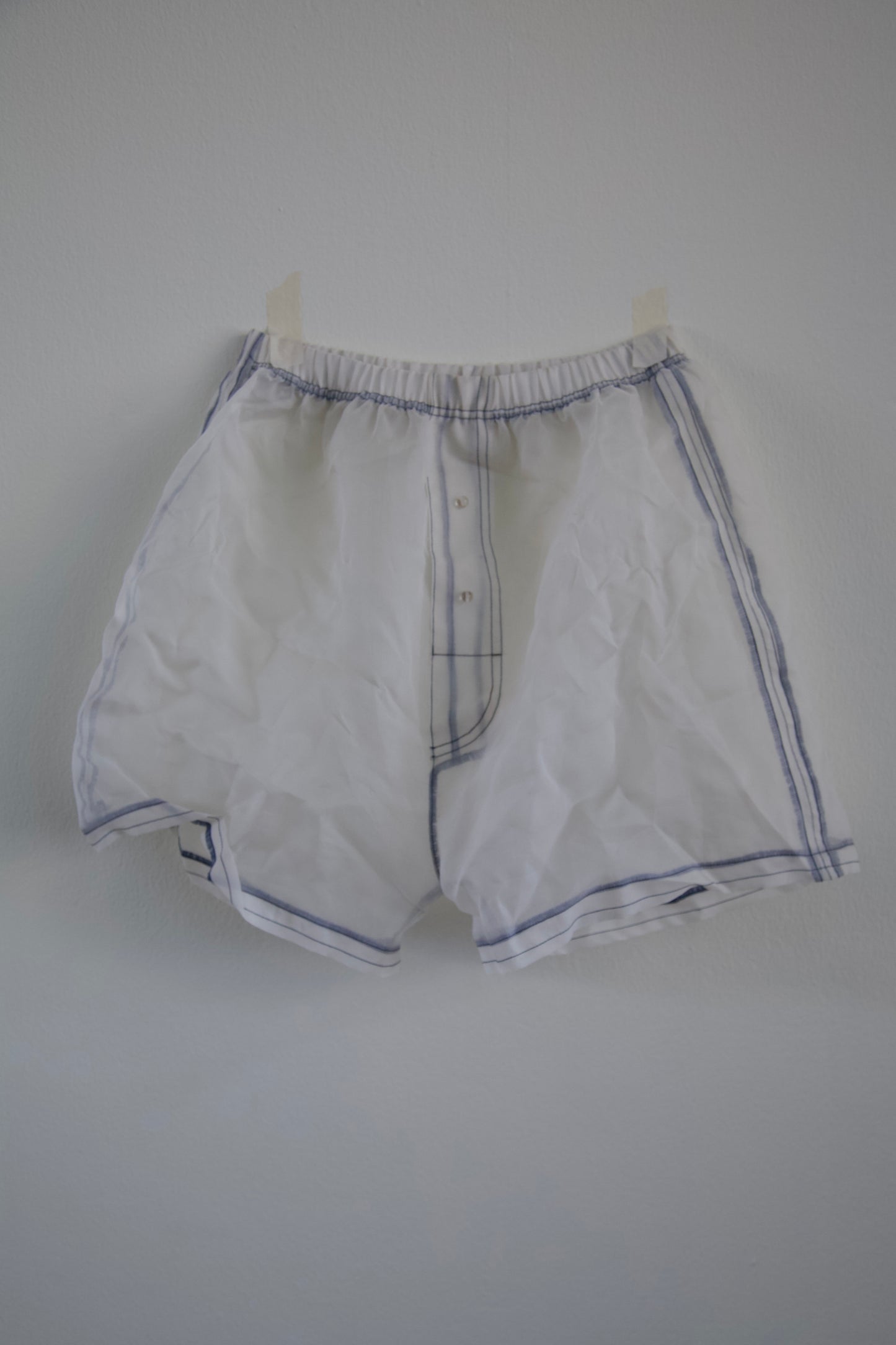 Mai Kaew Crumpled Thai 'Glass' Unisex Silk Boxer (2 colorways)