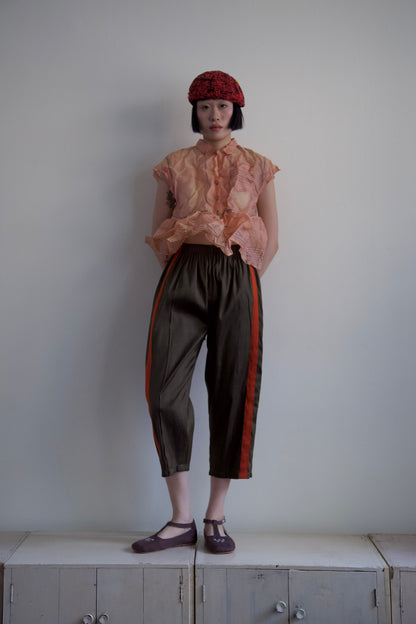 Handwoven Raw Thai Silk Unisex Uniform Pants (4 colorways + new size)