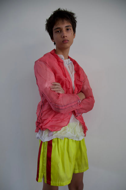 Handwoven Raw Thai Silk Unisex Contrast Shorts (new colorways)