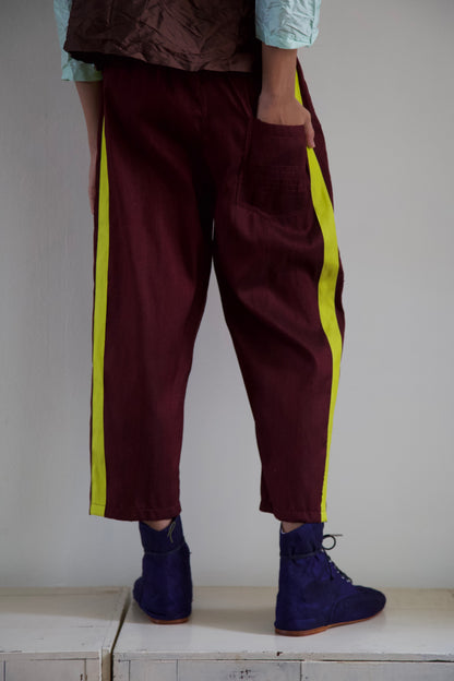Handwoven Raw Thai Silk Unisex Uniform Pants (4 colorways + new size)