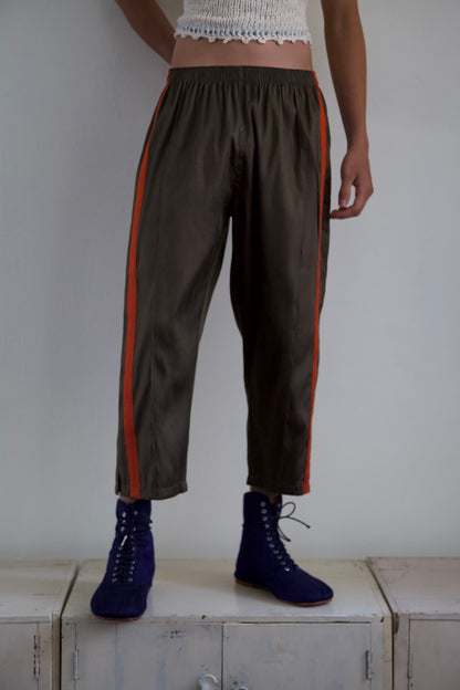 Handwoven Raw Thai Silk Unisex Uniform Pants (4 colorways + new size)