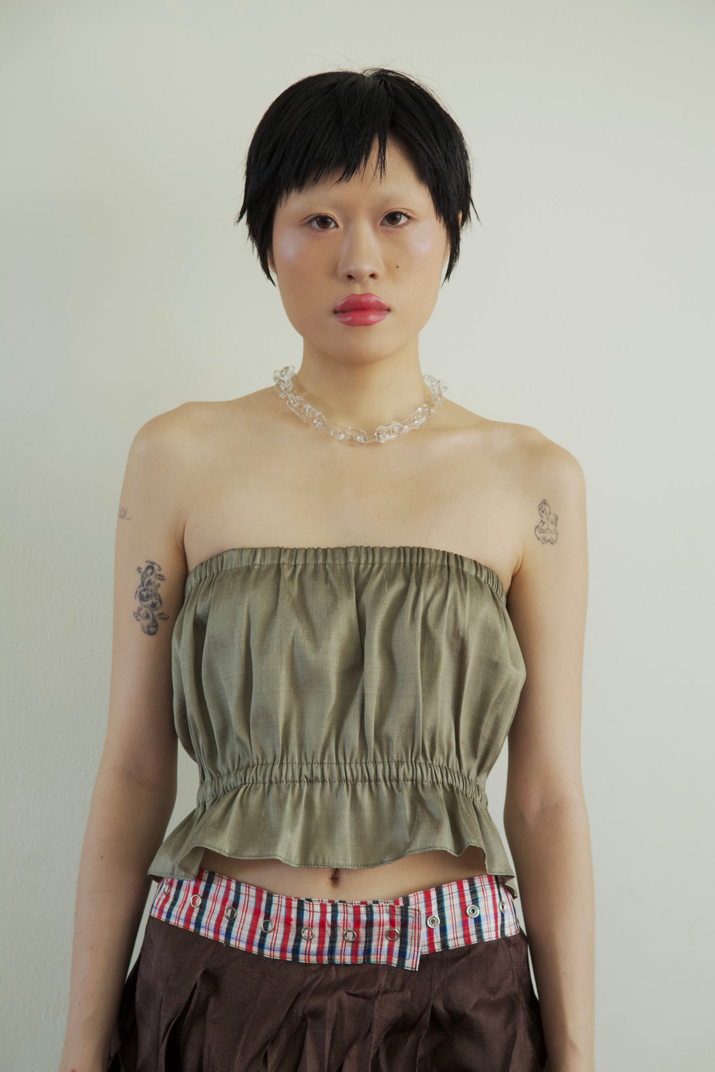 Thai Silk Peplum Easy Top (10 colorways)