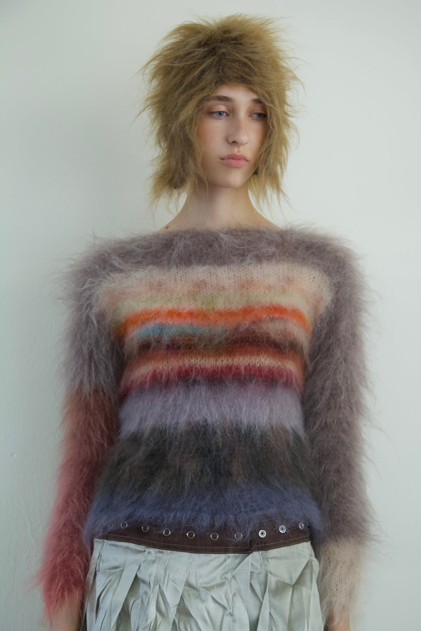 Original Blur Brushed Mohair Unisex Jumper (memory)