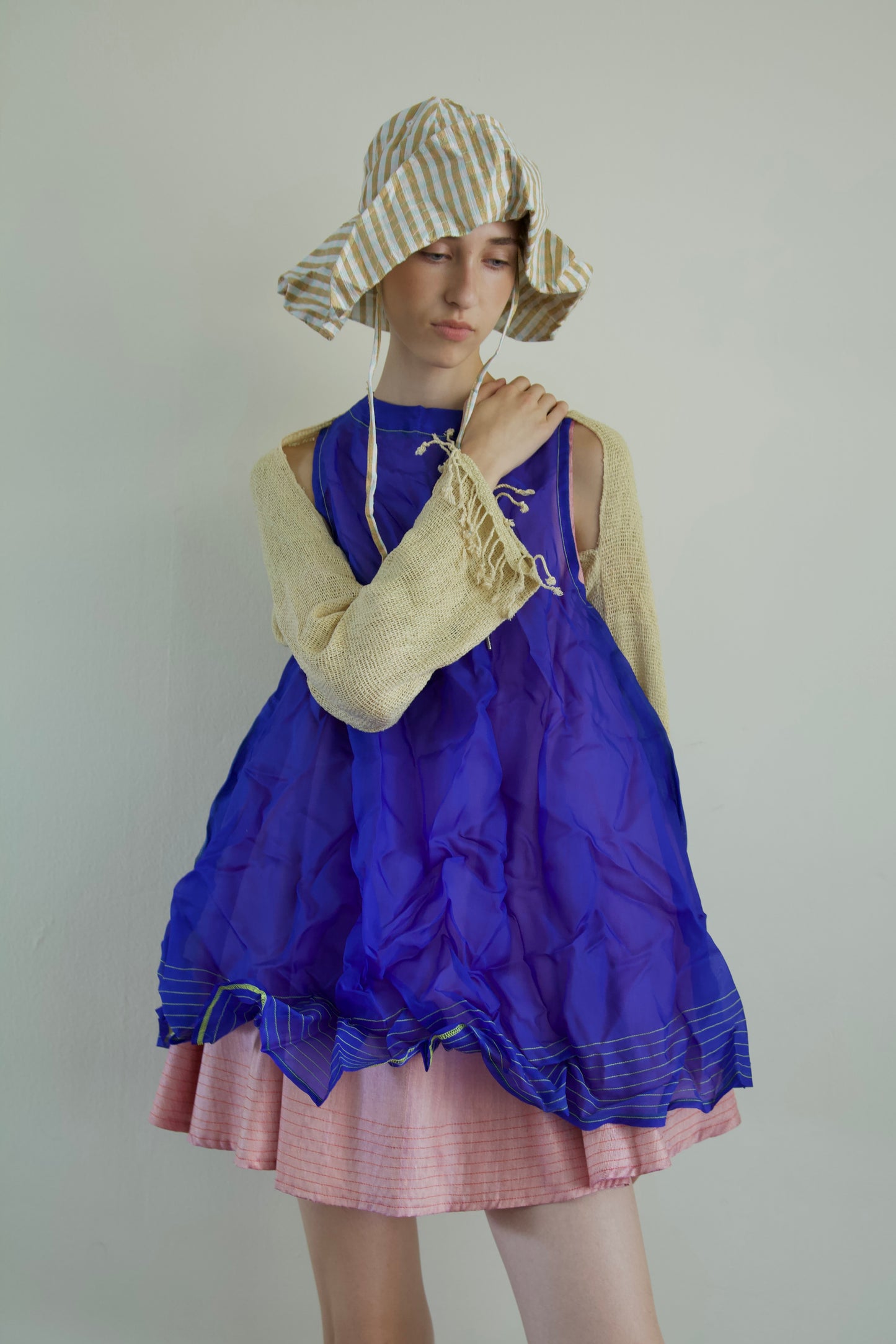 Handwoven Raw Thai Silk Unisex Sun Hat (6 colorways)