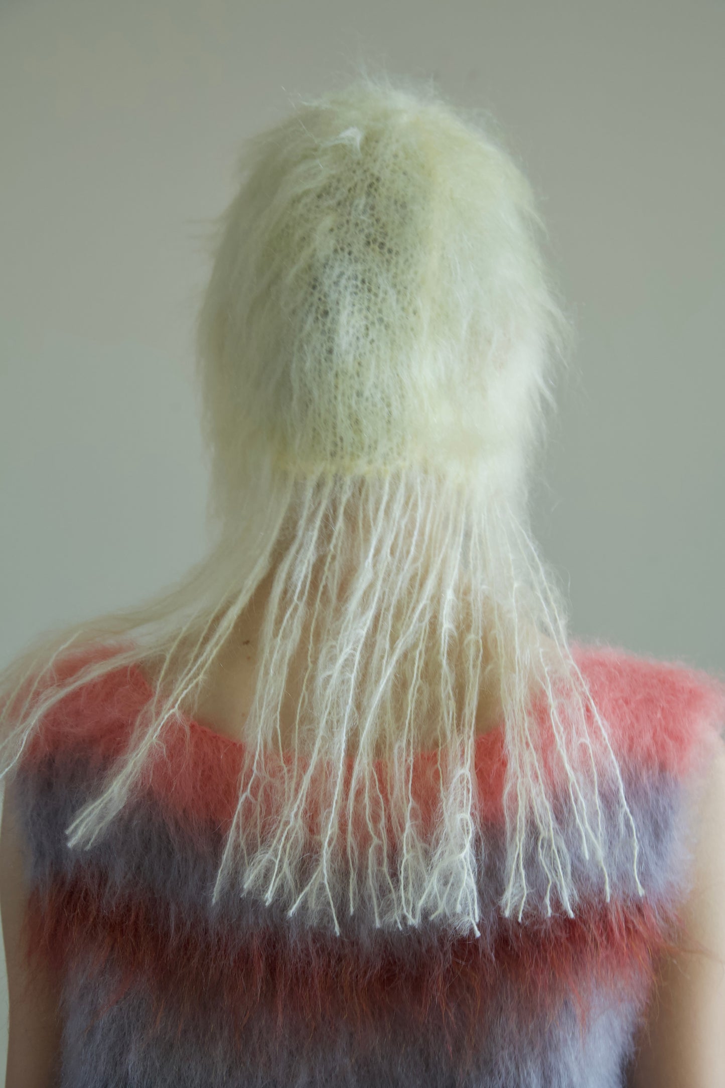 Blur Brushed Mohair 'HAIR' Beanie (classic blonde)