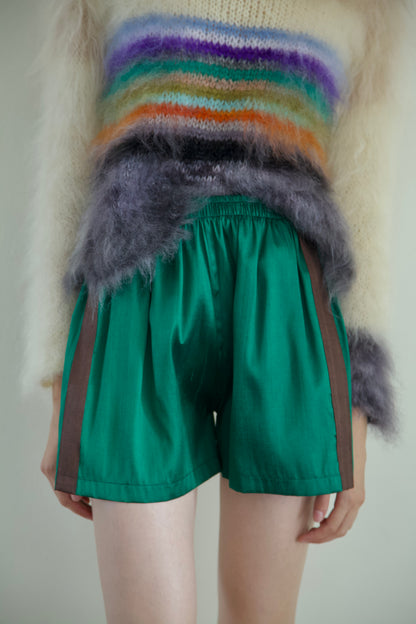 Handwoven Raw Thai Silk Unisex Contrast Shorts (new colorways)
