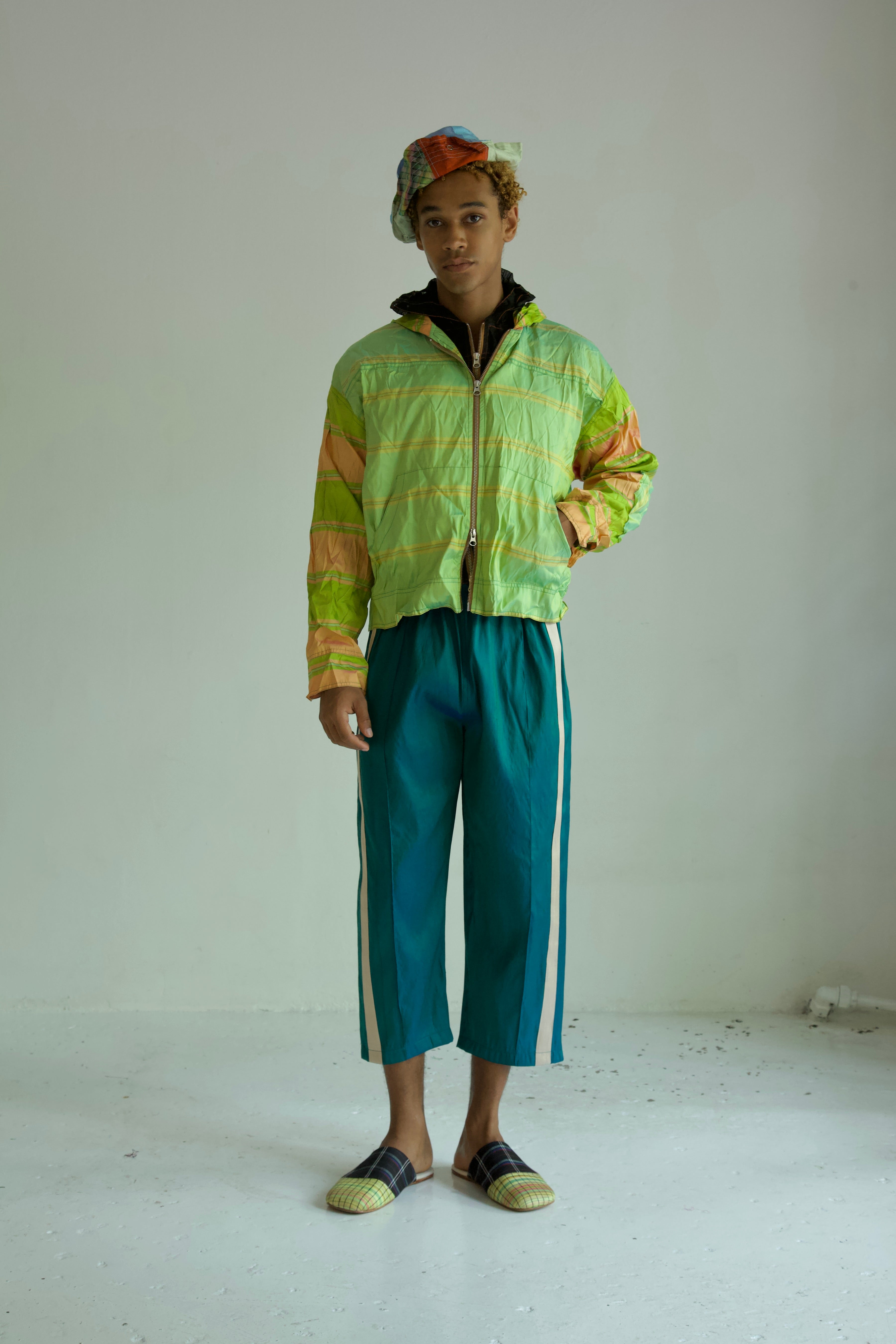 Handwoven Raw Thai Silk Unisex Uniform Pants (new colorways
