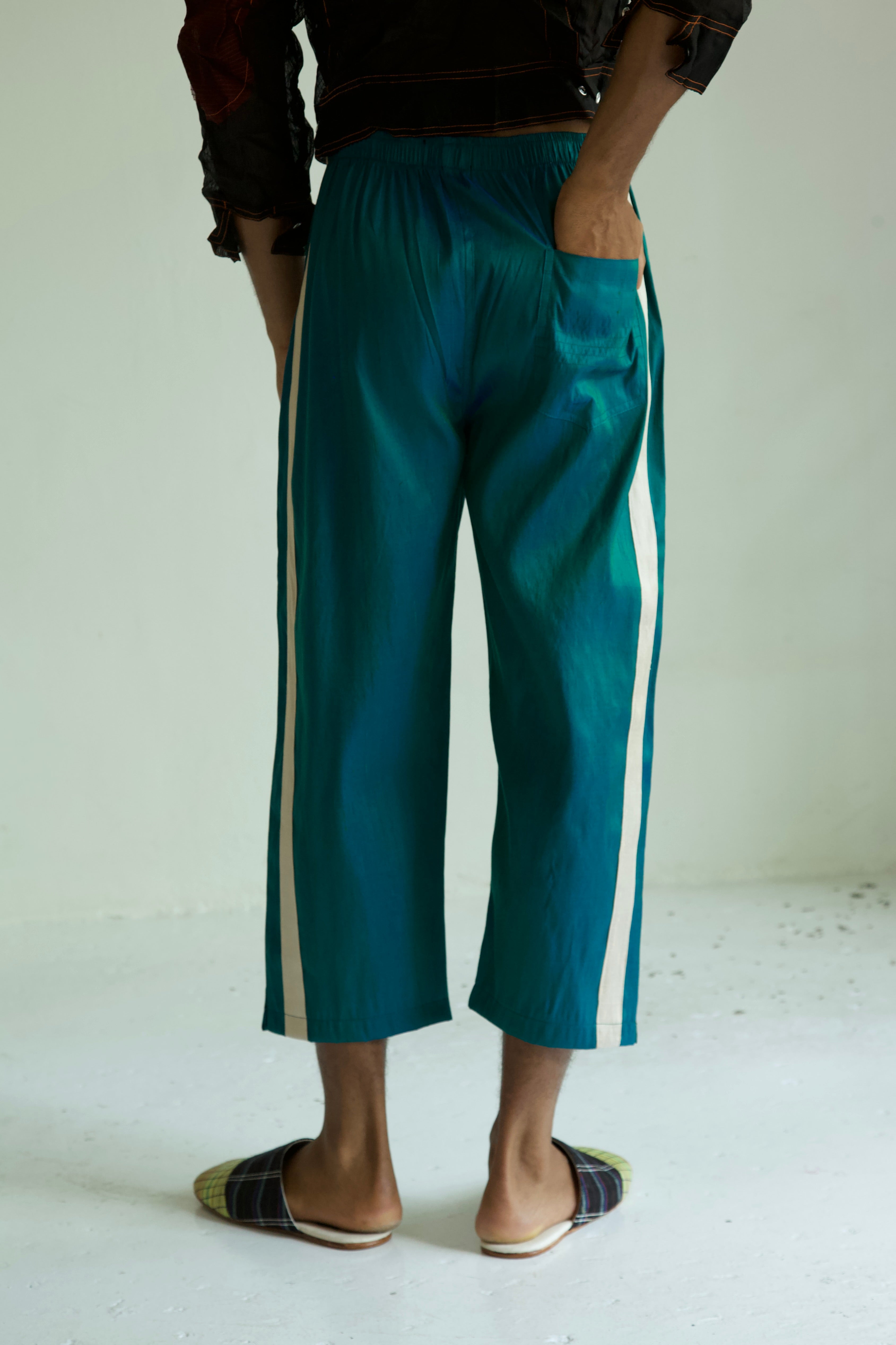 Handwoven Raw Thai Silk Unisex Uniform Pants (new colorways