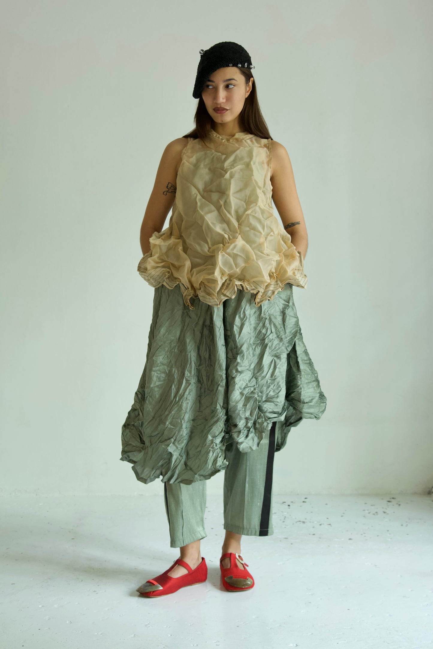 Handwoven Raw Thai Silk Unisex Uniform Pants (new colorways)